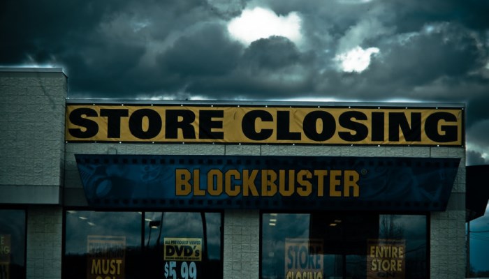 A Blockbuster não planejou sua estratégia de Transformação Digital.