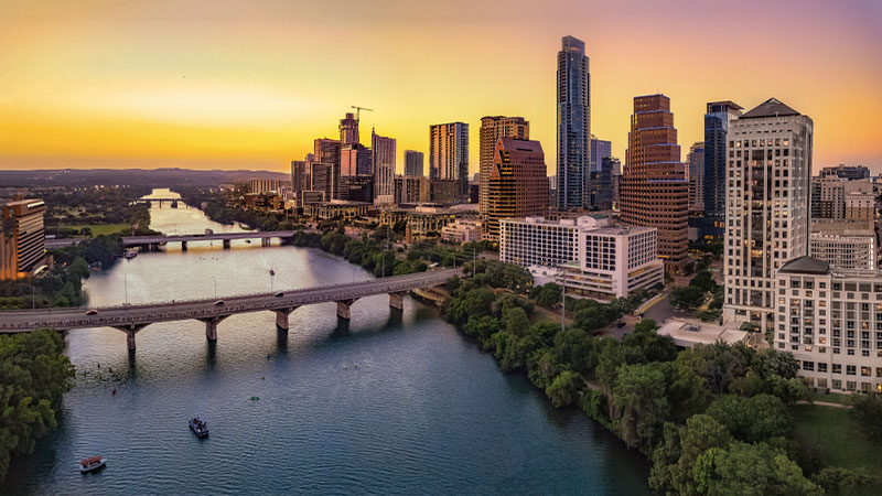 Cidade de Austin nos EUA é uma das melhores regiões para expandir seu negócio para o mercado internacional..
